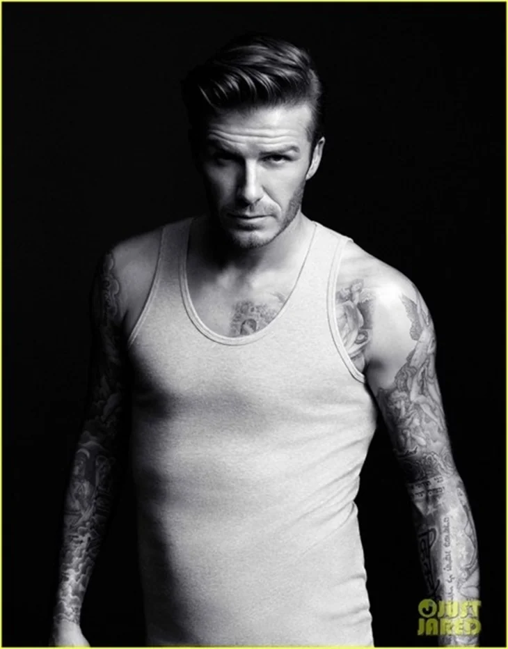 David Beckham beşinciyi kafasına taktı bir kere...