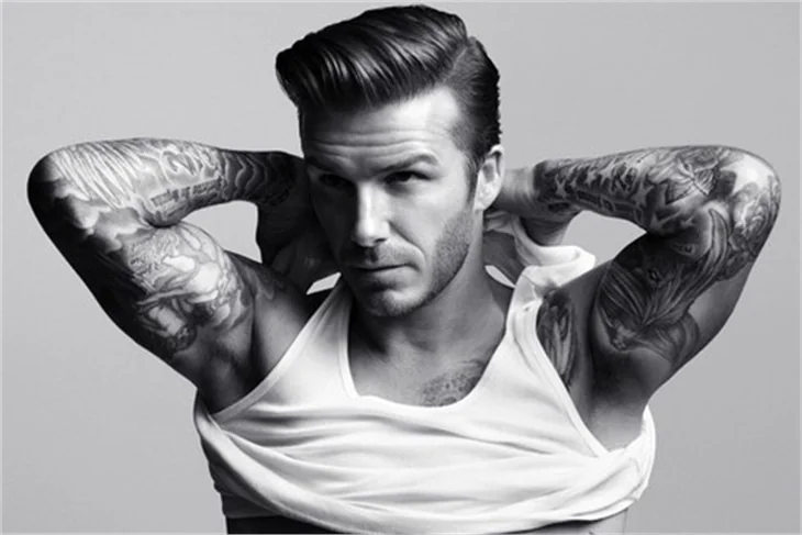 David Beckham beşinciyi kafasına taktı bir kere...