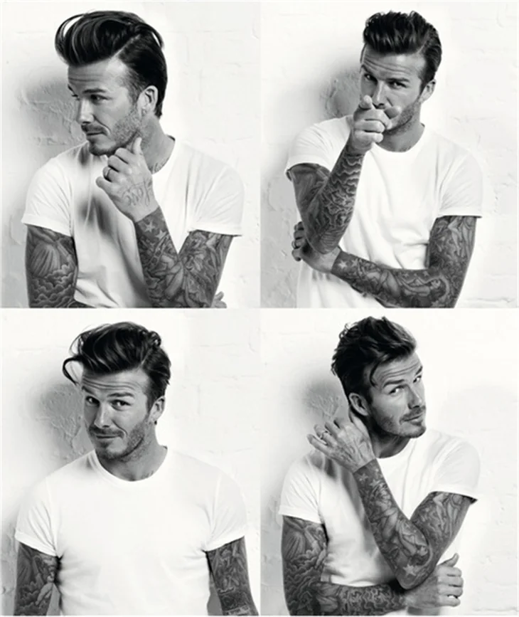 David Beckham beşinciyi kafasına taktı bir kere...