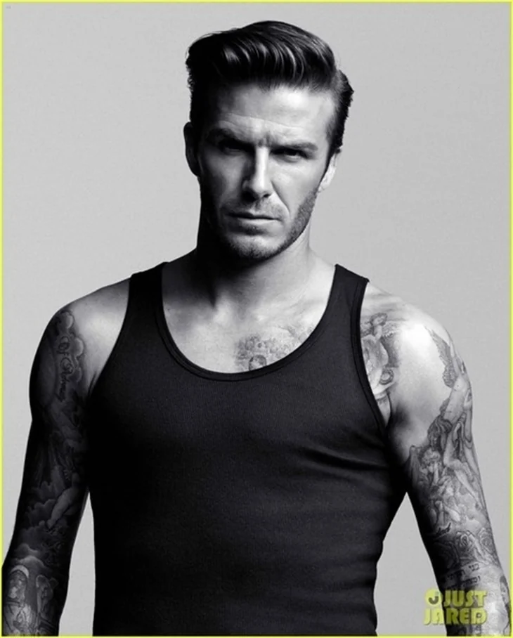 David Beckham beşinciyi kafasına taktı bir kere...
