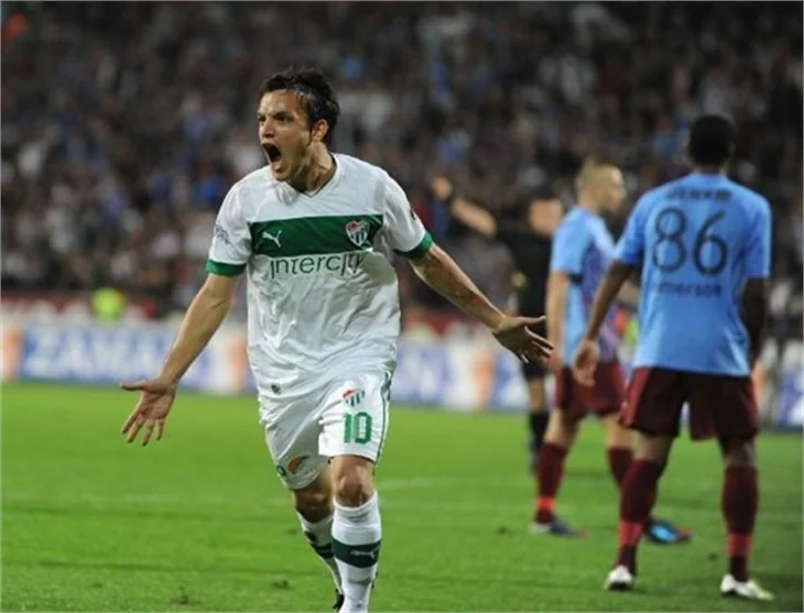 Trabzonspor-Bursaspor maçından kareler...