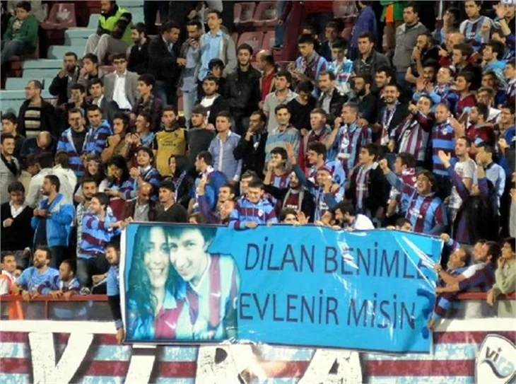 Trabzonspor-Bursaspor maçından kareler...