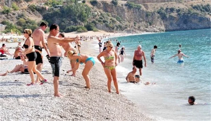 Ölüdeniz'de bayram bereketi yaşandı