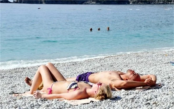 Ölüdeniz'de bayram bereketi yaşandı