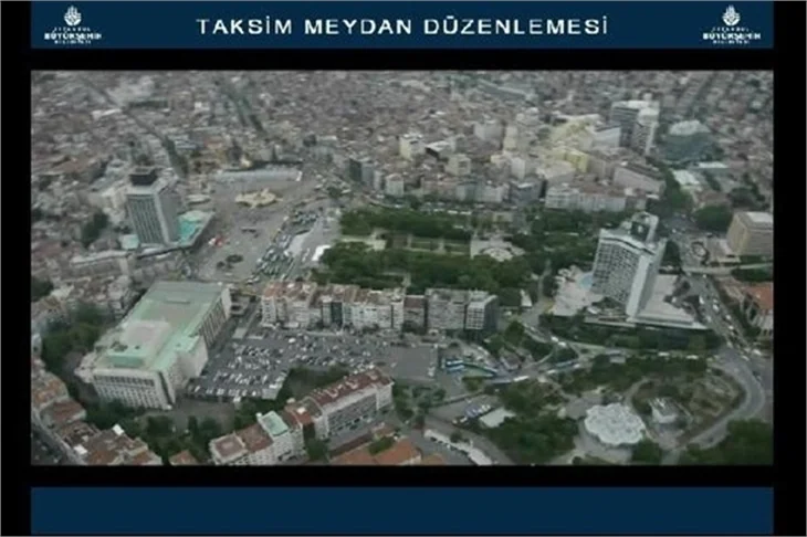 Taksim Meydan Düzenleme çalışmaları başladı