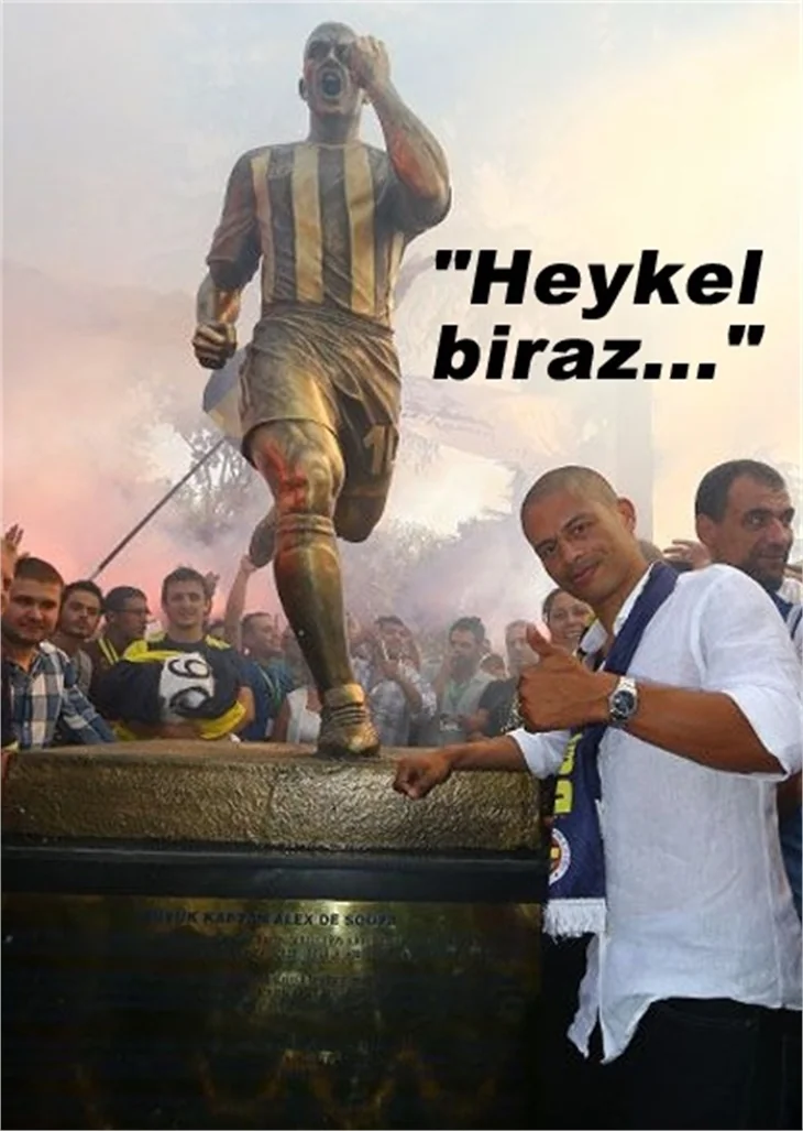 ALEX'TEN ŞAŞIRTAN HEYKEL AÇIKLAMASI!