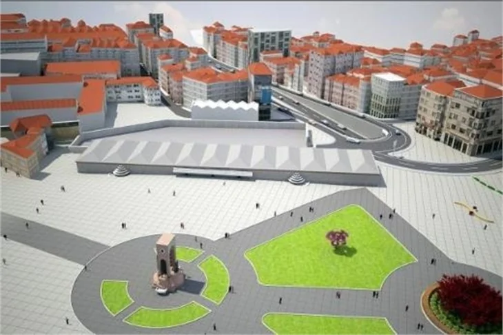 Taksim'de toplu ulaşım güzergahında değişiklik!