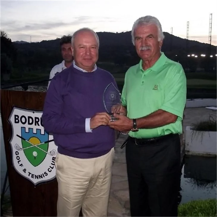Büyük patronlar, Bodrum'da golf turnuvasına katıldılar