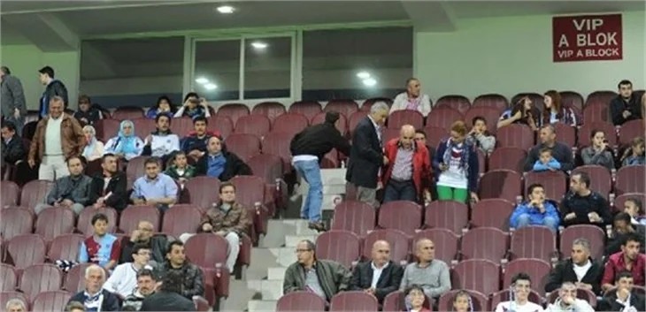 Trabzonspor-Bursaspor maçından kareler...