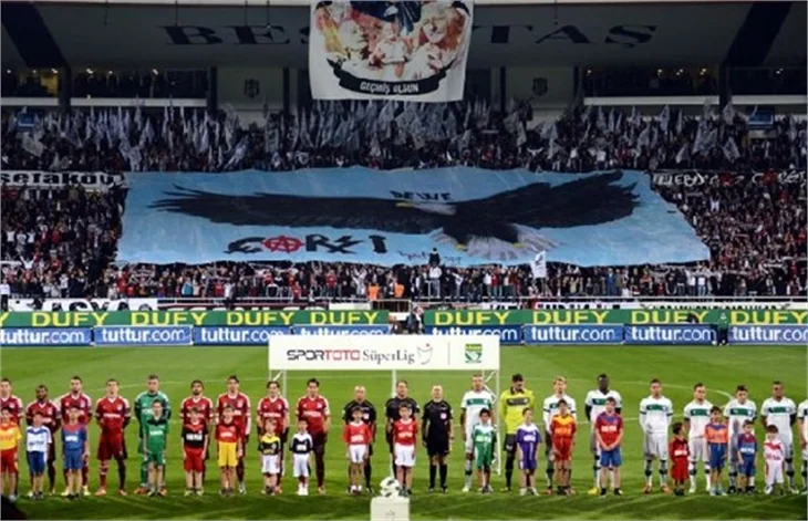 Beşiktaş-Bursaspor maçından görüntüler...