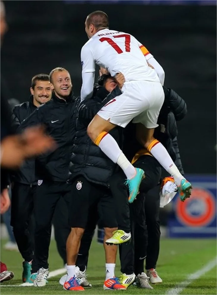 Galatasaray - Cluj maçından fotoğraflar...
