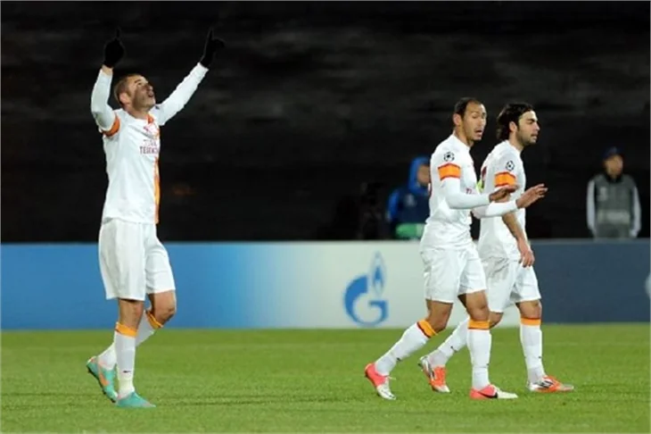 Galatasaray - Cluj maçından fotoğraflar...