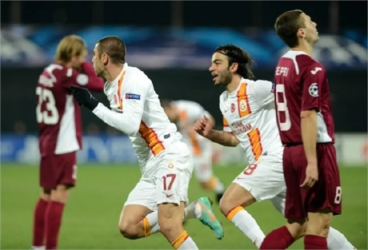 Galatasaray - Cluj maçından fotoğraflar...