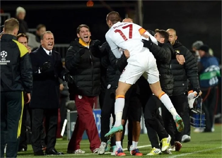 Galatasaray - Cluj maçından fotoğraflar...