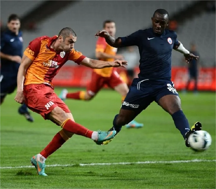 Galatasaray - İ.B.B maçından kareler...