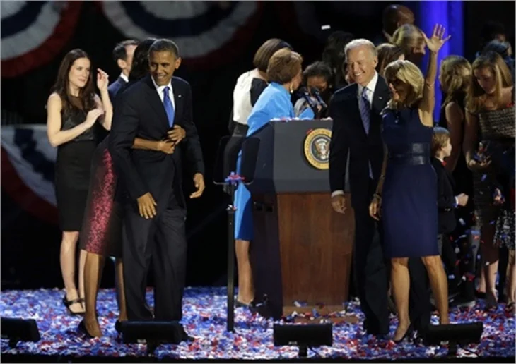 Barack Obama ikinci kez ABD Başkanı...