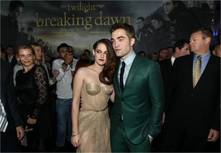 Transparan vampir Kristen Stewart...