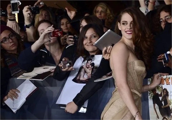 Transparan vampir Kristen Stewart...