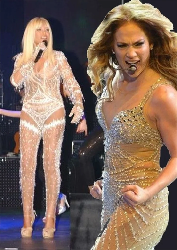 JLO, AJDA PEKKAN'IN KIYAFETİNİ Mİ GİYDİ?