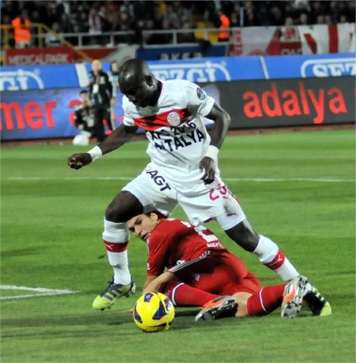 Beşiktaş-Antalya maçından kareler!