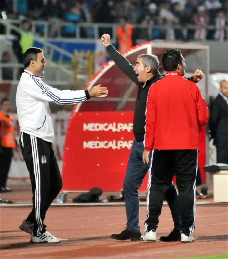 Beşiktaş-Antalya maçından kareler!