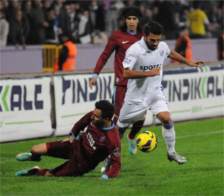 Orduspor - Trabzonspor maçından fotoğraflar...