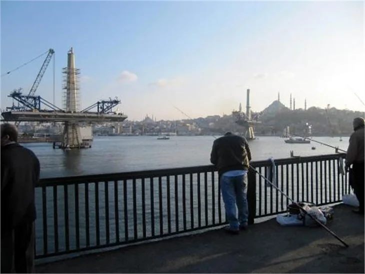 Haliç'e yapılacak İstanbul'un yeni köprüsü..