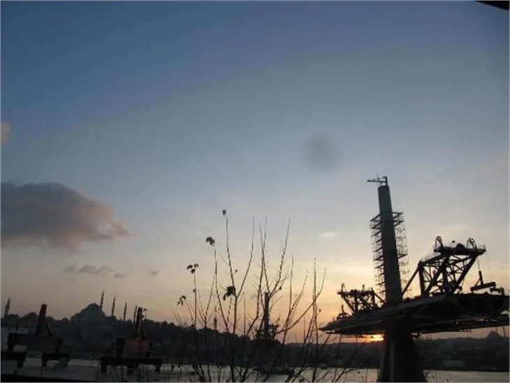 Haliç'e yapılacak İstanbul'un yeni köprüsü..
