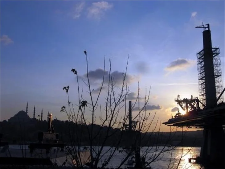 Haliç'e yapılacak İstanbul'un yeni köprüsü..