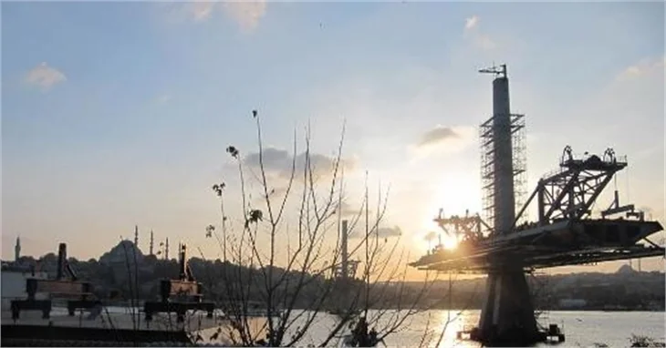 Haliç'e yapılacak İstanbul'un yeni köprüsü..