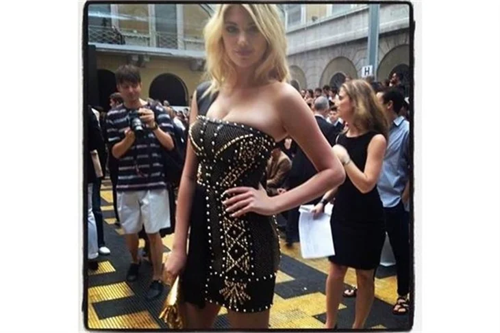 Süpermodellerin Instagram defilesi