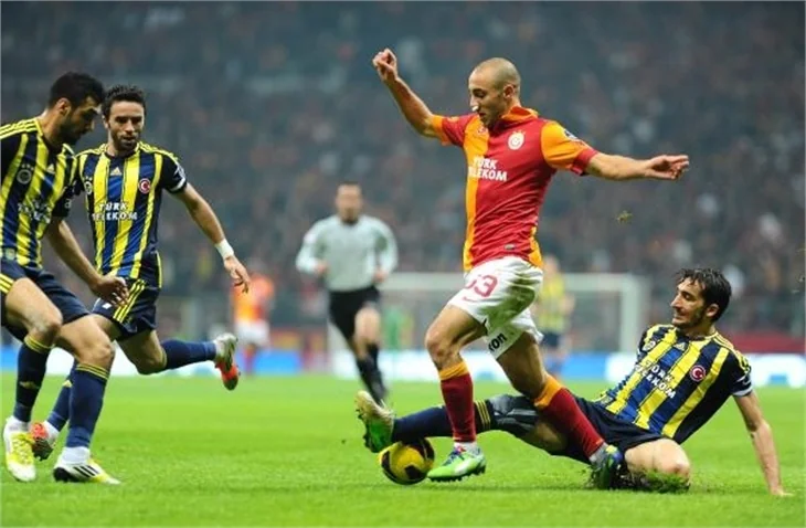 Dev maçtan görüntüler!
