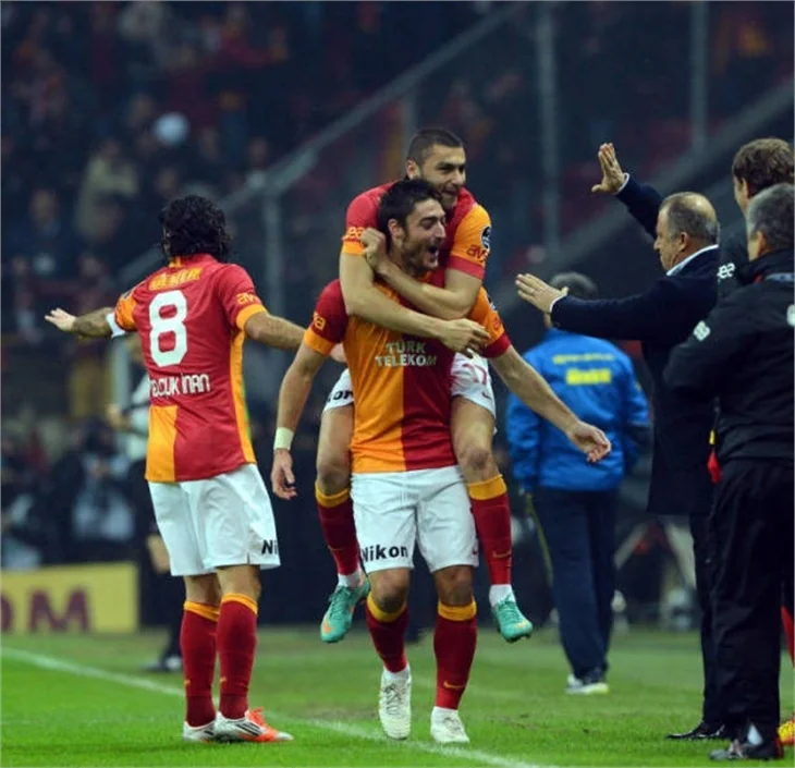 Dev maçtan görüntüler!