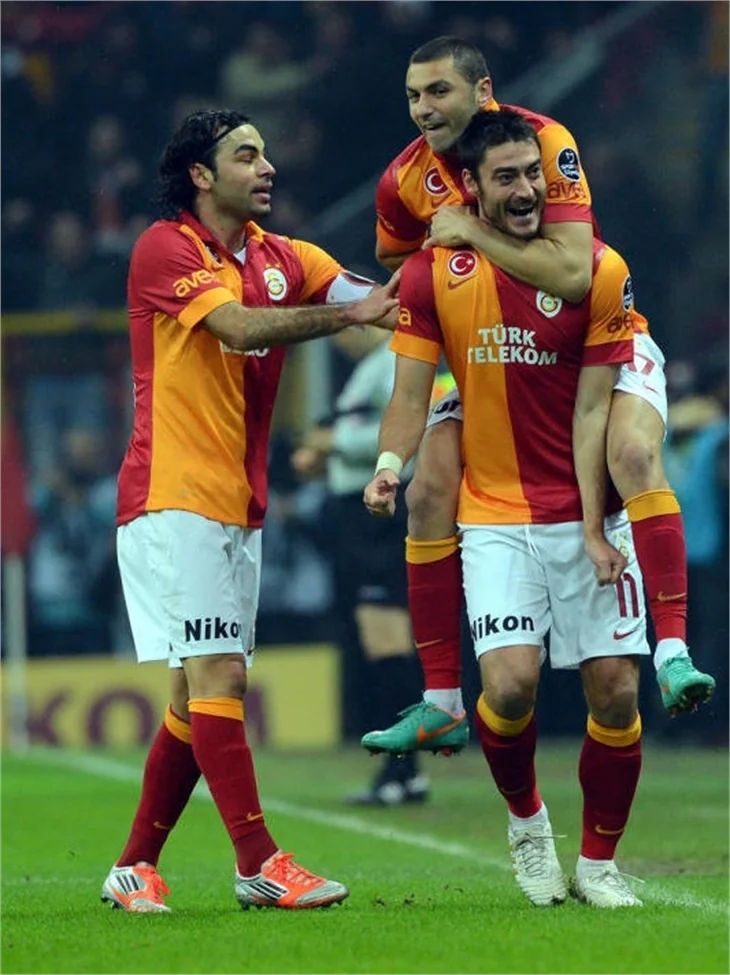 Dev maçtan görüntüler!