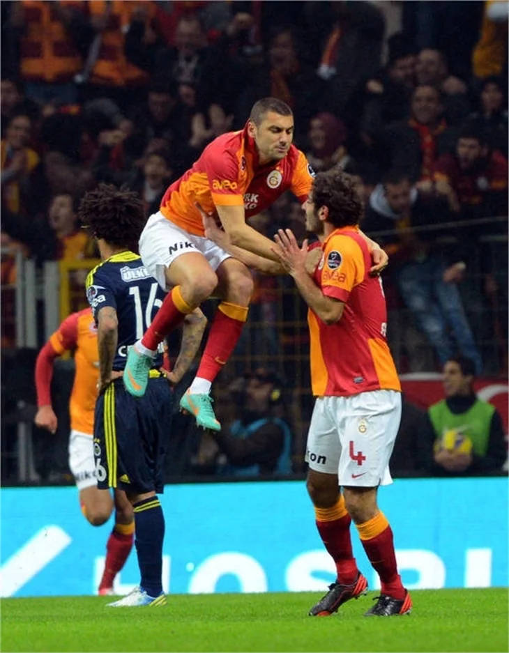 Dev maçtan görüntüler!