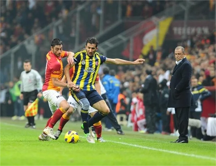 Dev maçtan görüntüler!