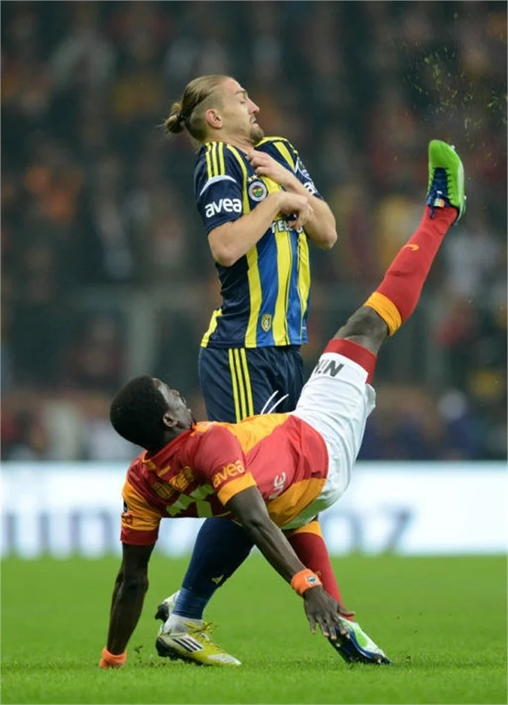 Dev maçtan görüntüler!