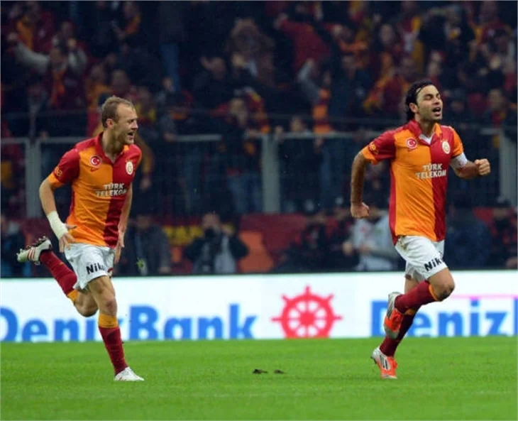 Dev maçtan görüntüler!