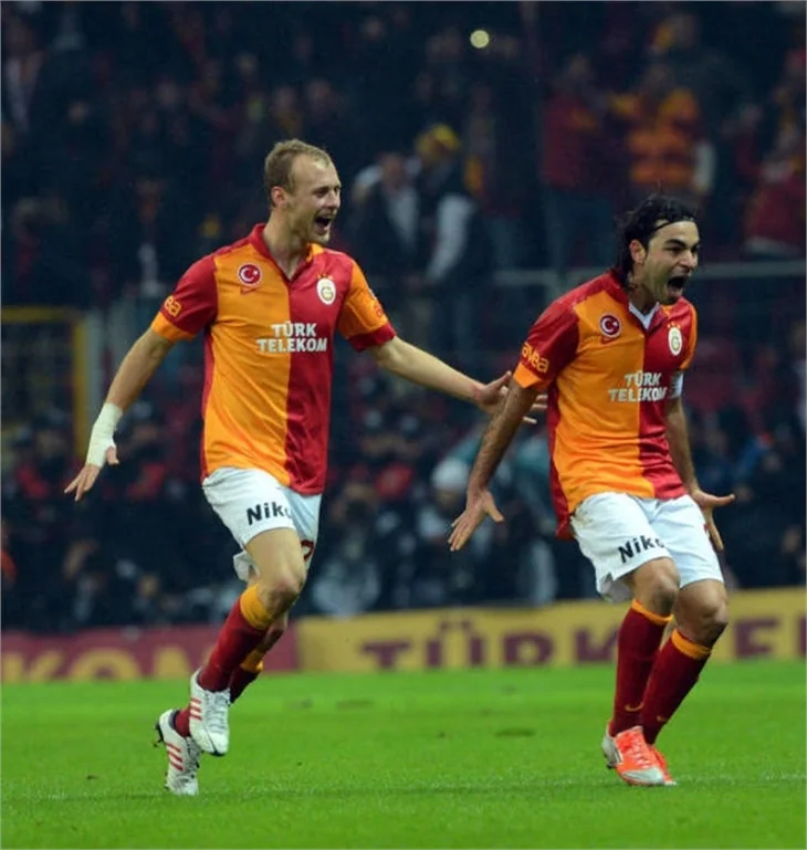 Dev maçtan görüntüler!