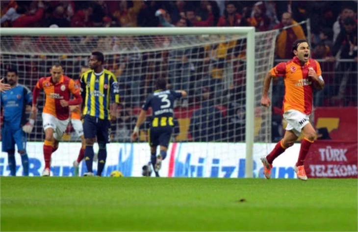 Dev maçtan görüntüler!