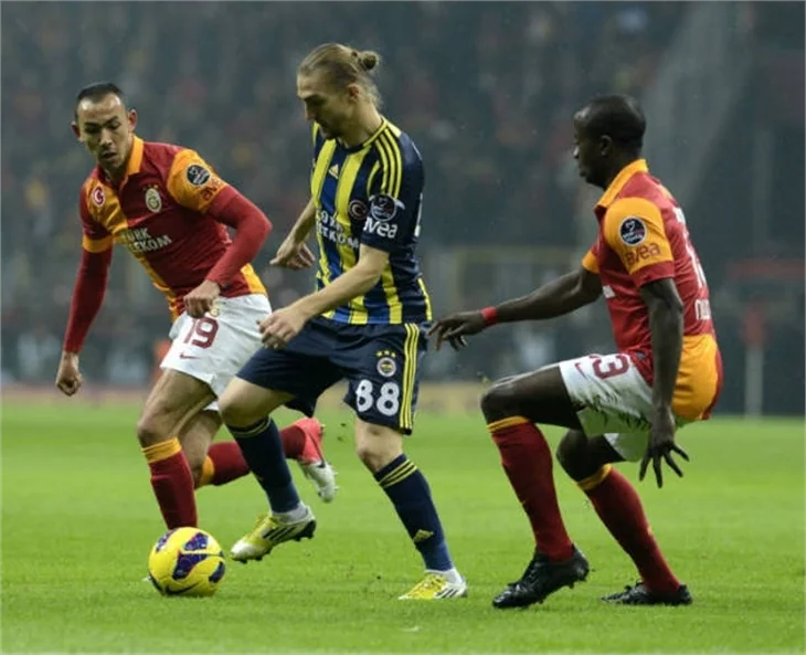 Dev maçtan görüntüler!