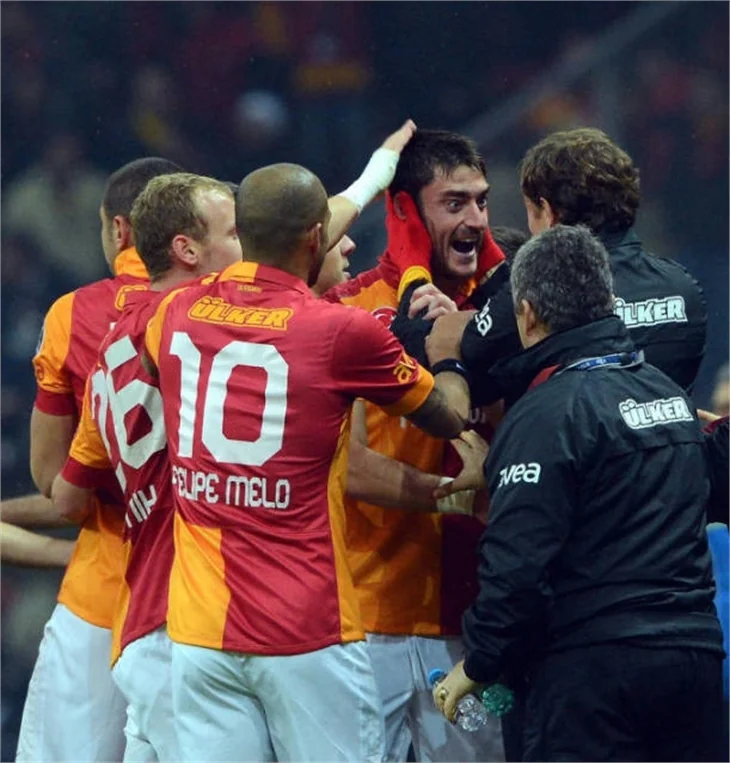 Dev maçtan görüntüler!