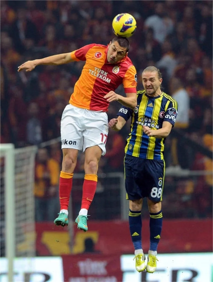 Dev maçtan görüntüler!