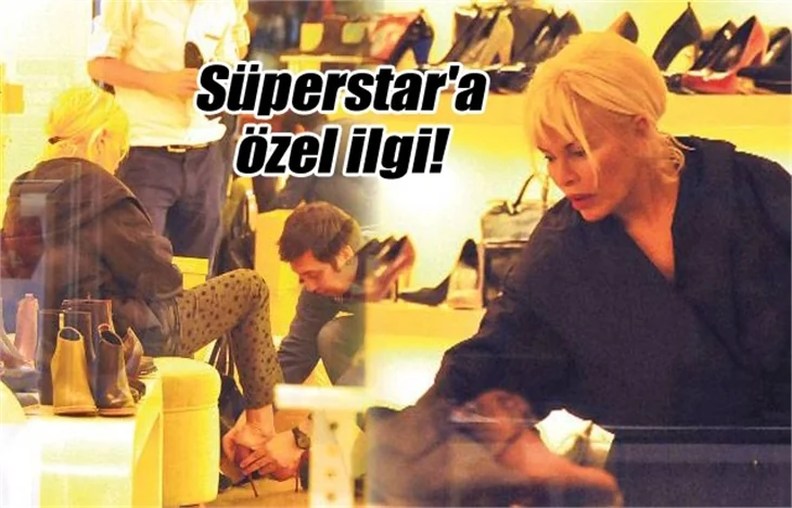Süperstar Ajda Pekkan kar kış demeden alışveriş yaptı!