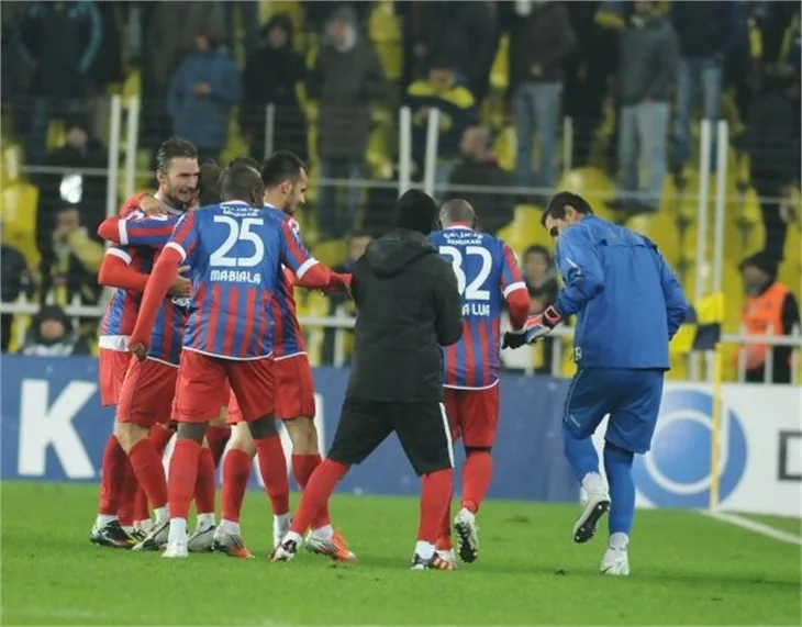 Fenerbahçe Karabükspor maçından kareler