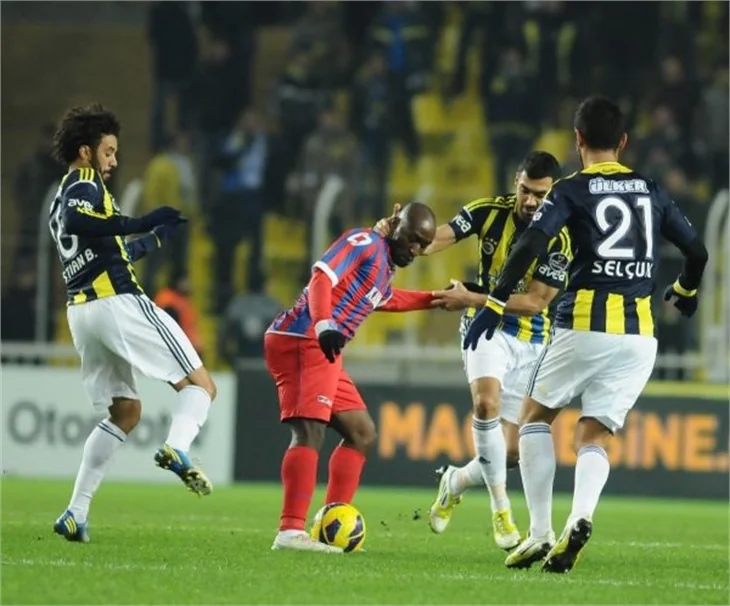 Fenerbahçe Karabükspor maçından kareler