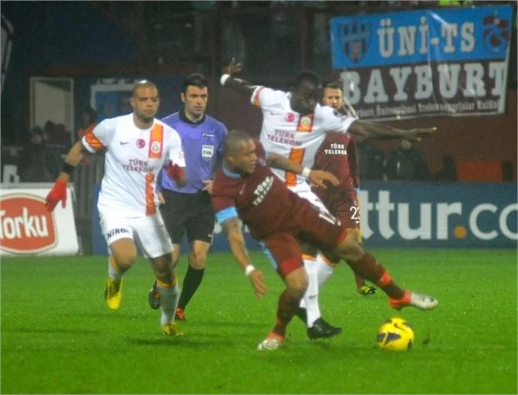 Galatasaray - Trabzonspor fotoğrafları!