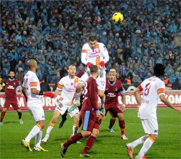 Galatasaray - Trabzonspor fotoğrafları!
