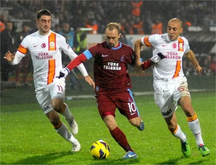 Galatasaray - Trabzonspor fotoğrafları!
