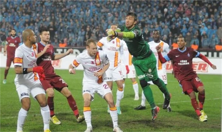 Galatasaray - Trabzonspor fotoğrafları!
